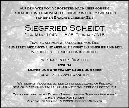 Siegfried Scheidt