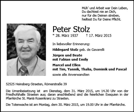 Peter Stolz