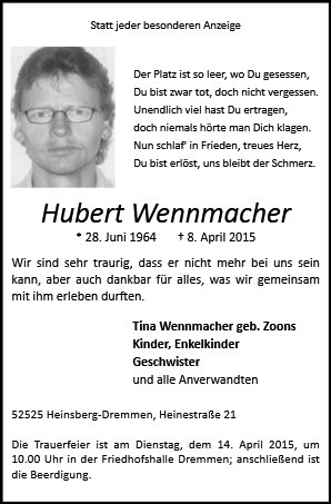 Hubert Wennmacher