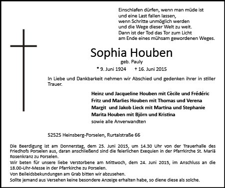 Sophia Houben