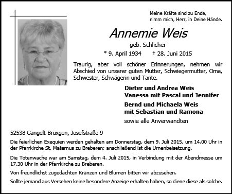 Annemie Weis