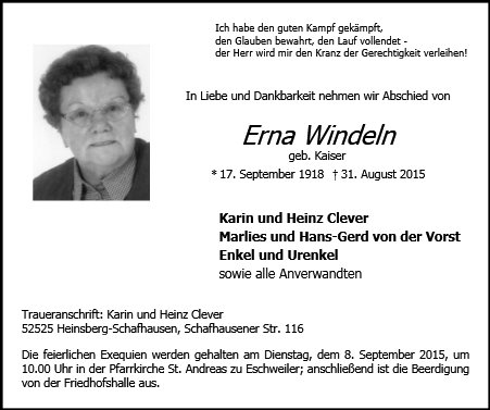 Erna Windeln