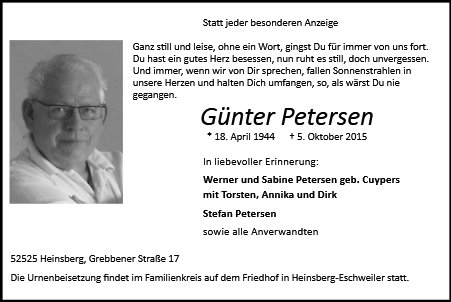 Günter Petersen