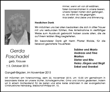 Gerda Poschadel