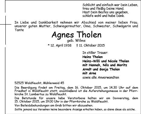 Agnes Tholen
