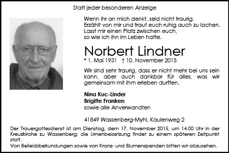 Norbert Lindner
