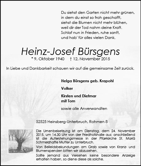 Heinz-Josef Bürsgens