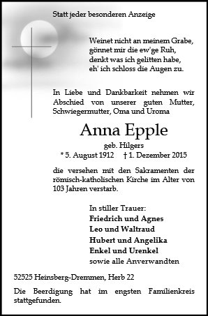Anna Epple