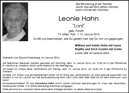 Leonie Hahn