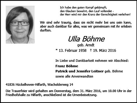 Ulla Böhme