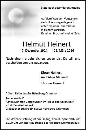 Helmut Heinert