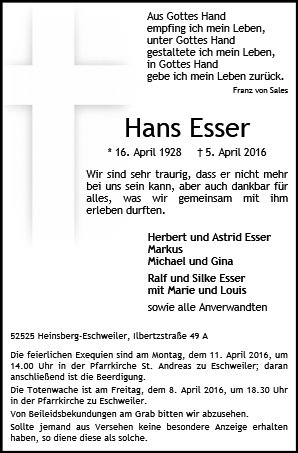 Hans Esser