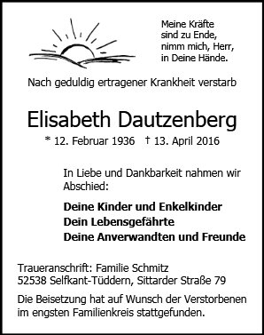 Elisabeth Dautzenberg