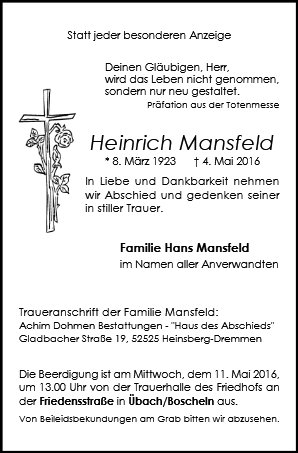 Heinrich Mansfeld