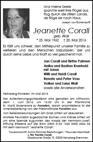 Jeanette Corall