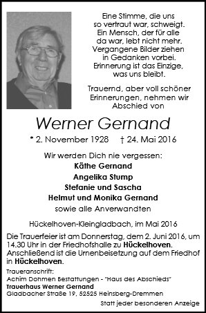 Werner Gernand