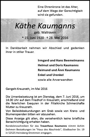 Käthe Kaumanns
