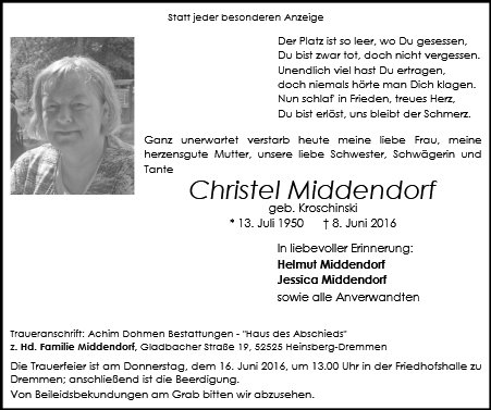 Christel Middendorf