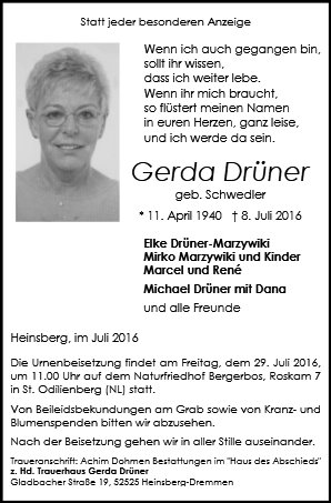 Gerda Drüner