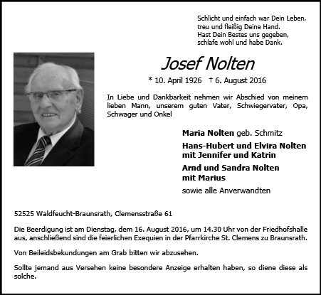 Josef Nolten