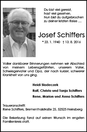Josef Schiffers