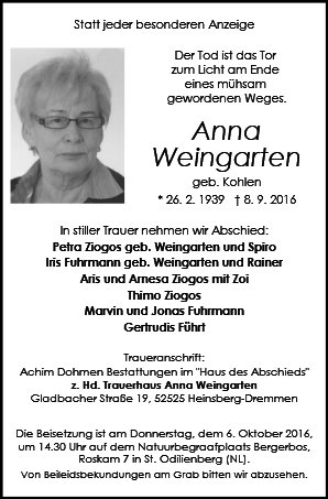 Anna Weingarten