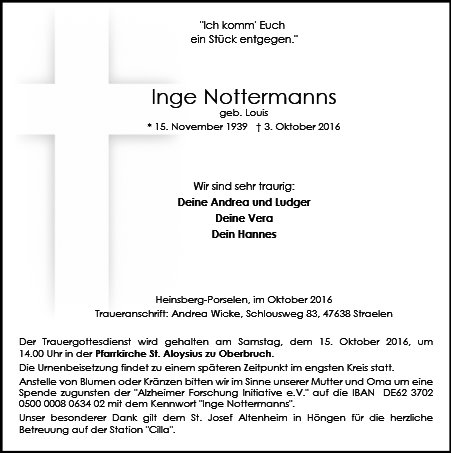 Inge Nottermanns