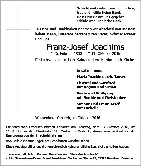 Franz-Josef Joachims