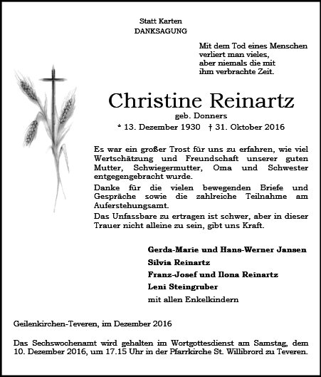 Christine Reinartz