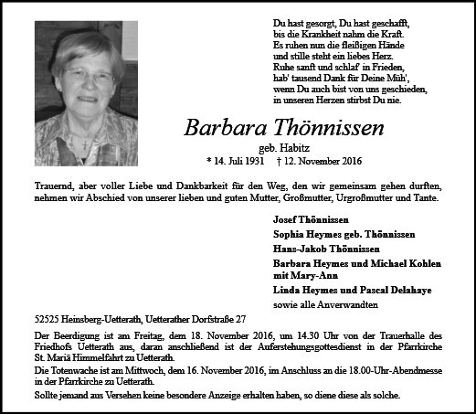 Barbara Thönnissen