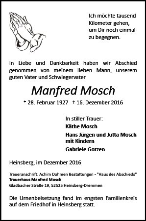 Manfred Mosch