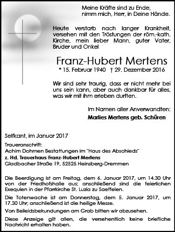 Franz-Hubert Mertens