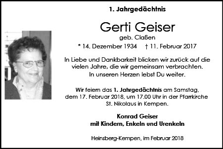 Gerti Geiser