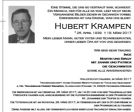 Hubert Krampen