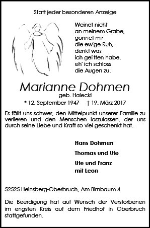 Marianne Dohmen