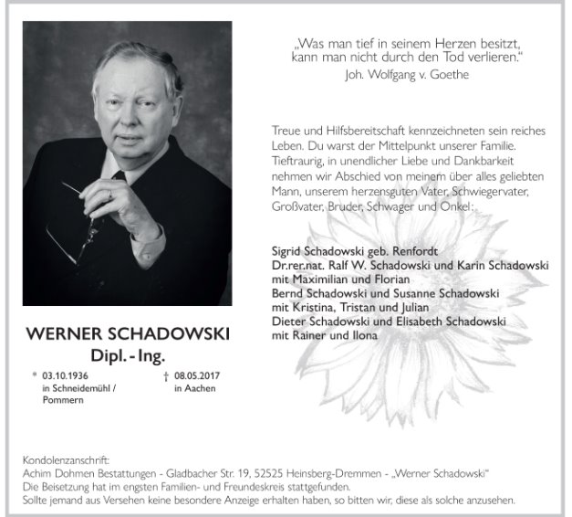 Werner Schadowski