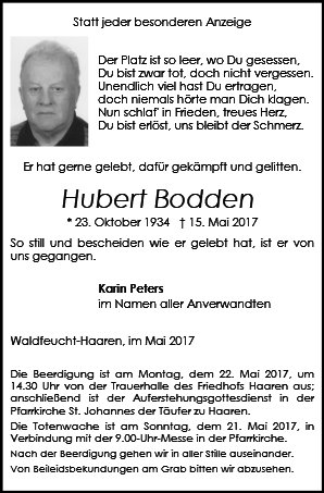Hubert Bodden 