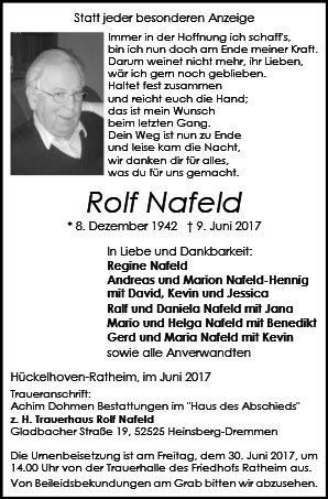 Rolf Nafeld