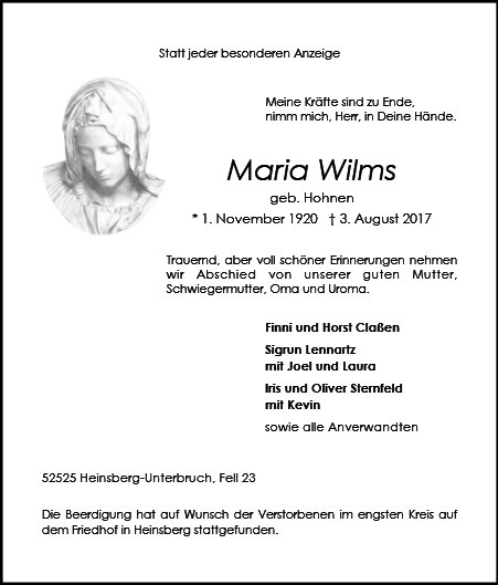 Maria Wilms