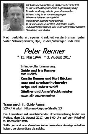 Peter Renner