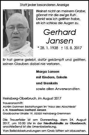 Gerhard Jansen