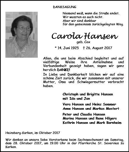 Carola Hansen