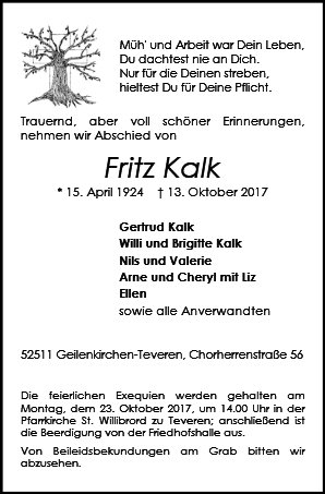 Fritz Kalk