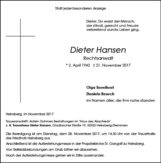 Dieter Hansen