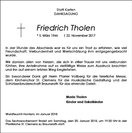 Friedrich Tholen