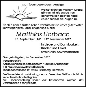 Matthias Horbach