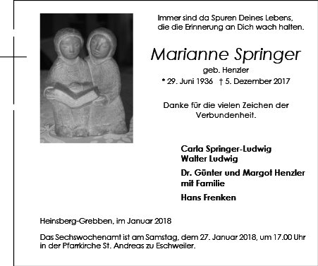 Marianne Springer