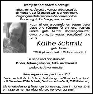 Käthe Schmitz