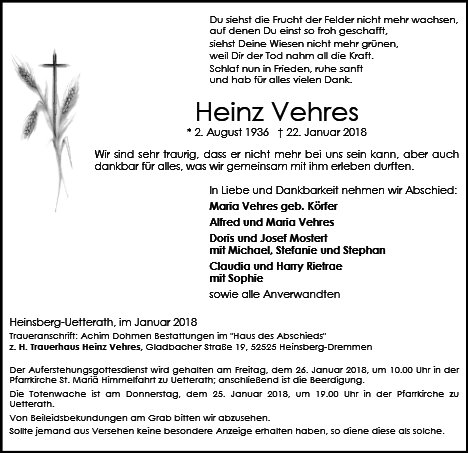 Heinz Vehres