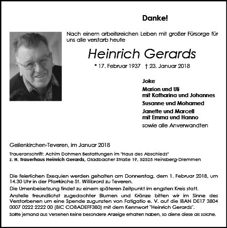 Heinrich Gerards